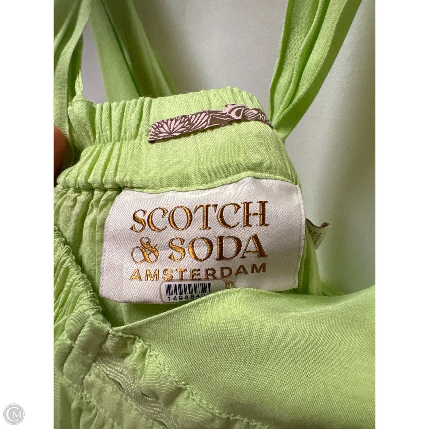Dress Casual Maxi By Scotch & Soda In Green, Size: S