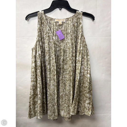 Top Long Sleeve By Michael By Michael Kors In Taupe, Size: S