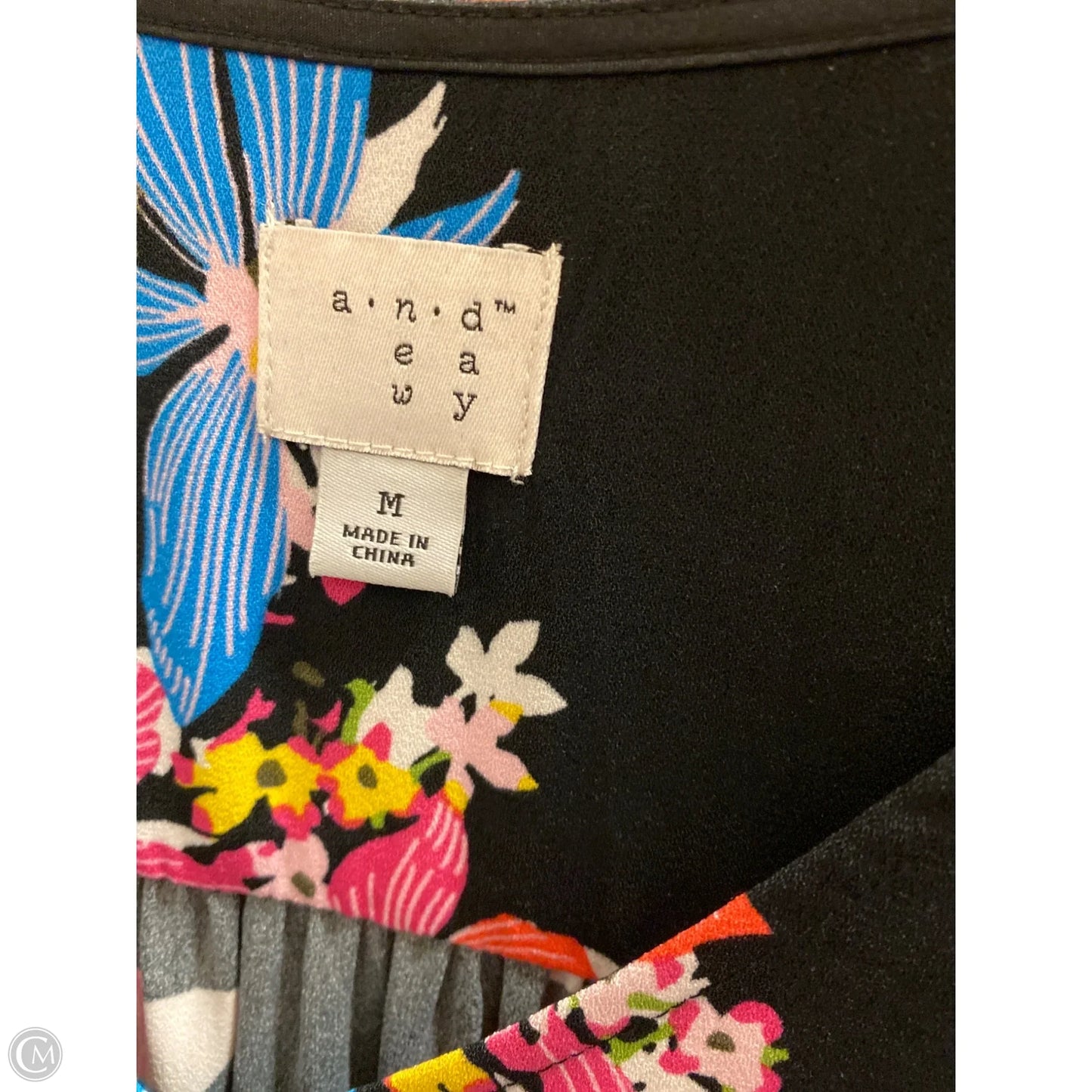 Dress Casual Midi By A New Day In Black, Size: M