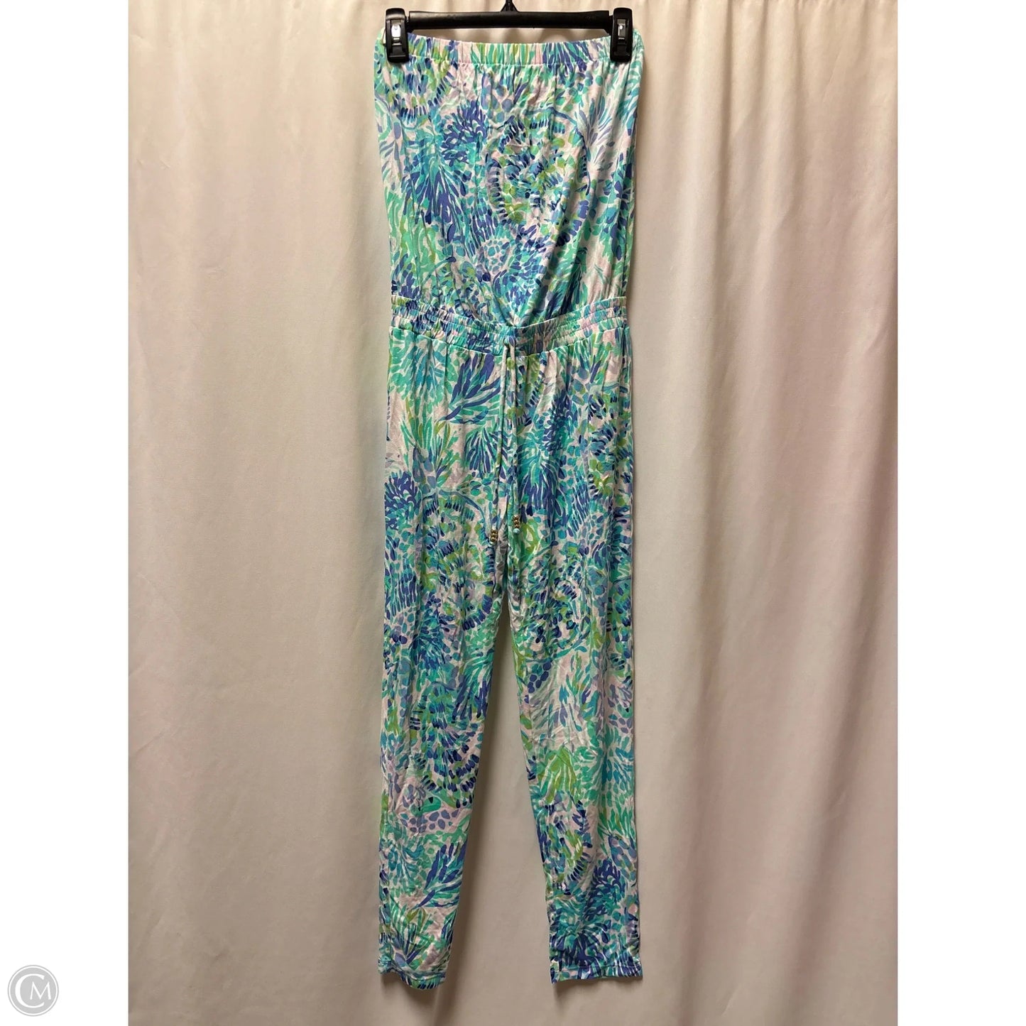 Jumpsuit Designer By Lilly Pulitzer In Blue, Size: Xs