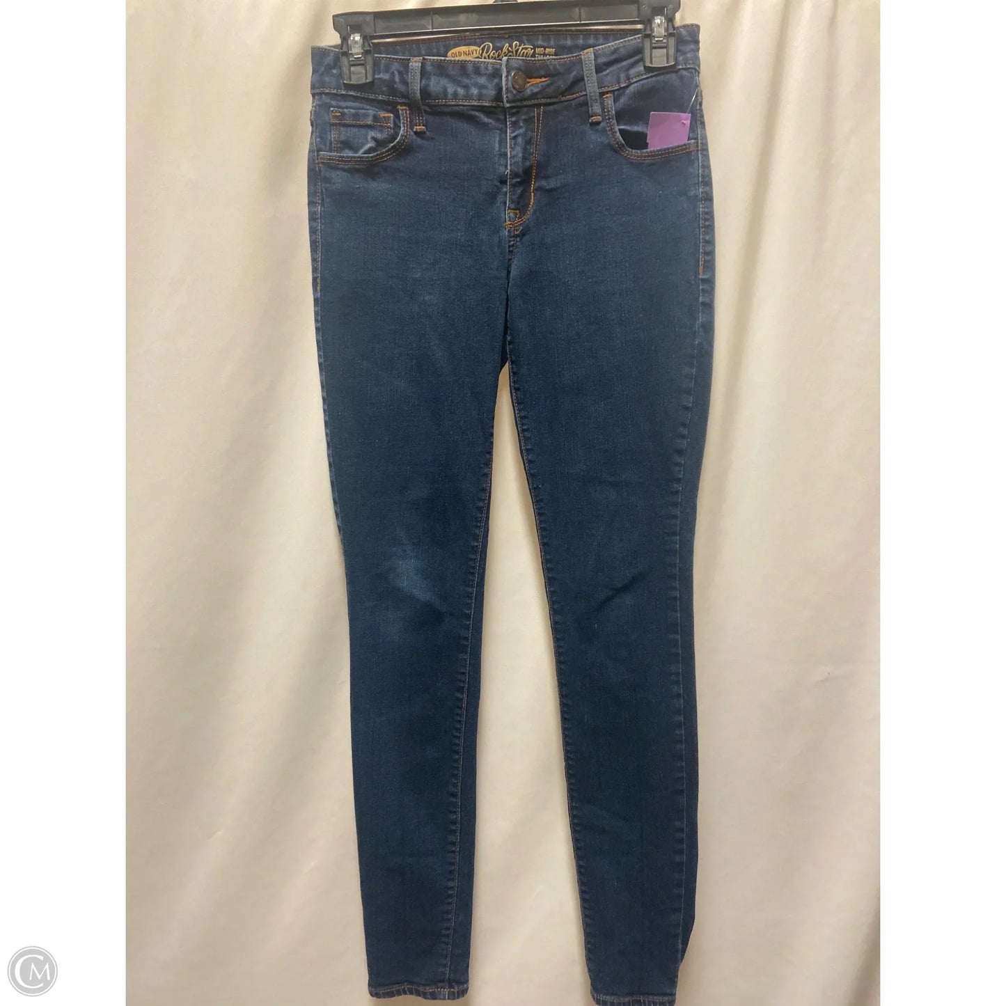 Jeans Skinny By Old Navy In Blue Denim, Size: 2
