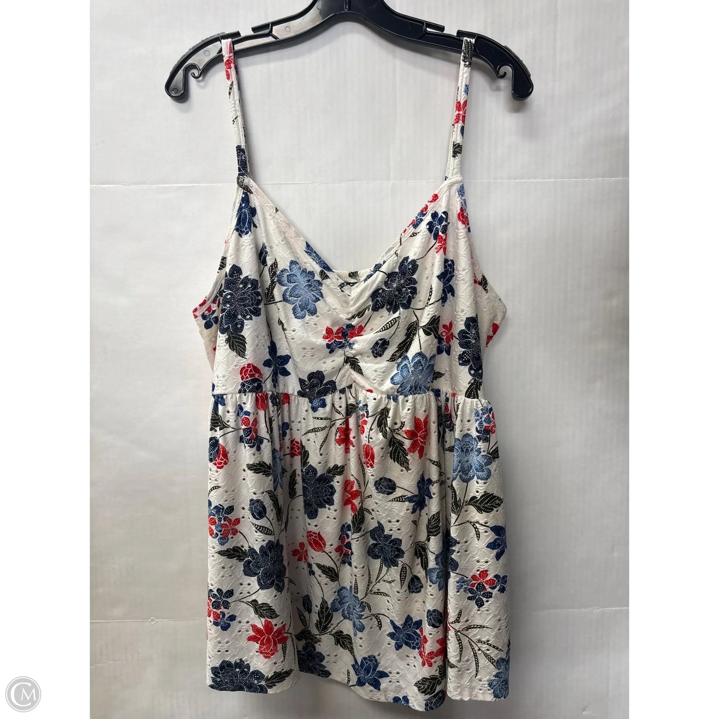Top Sleeveless By Torrid In White, Size: 3x