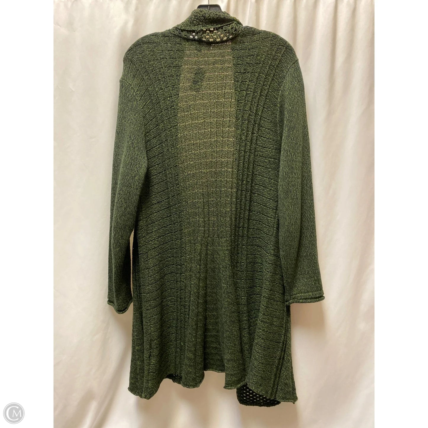 Cardigan By Studio Works In Green, Size: Xl