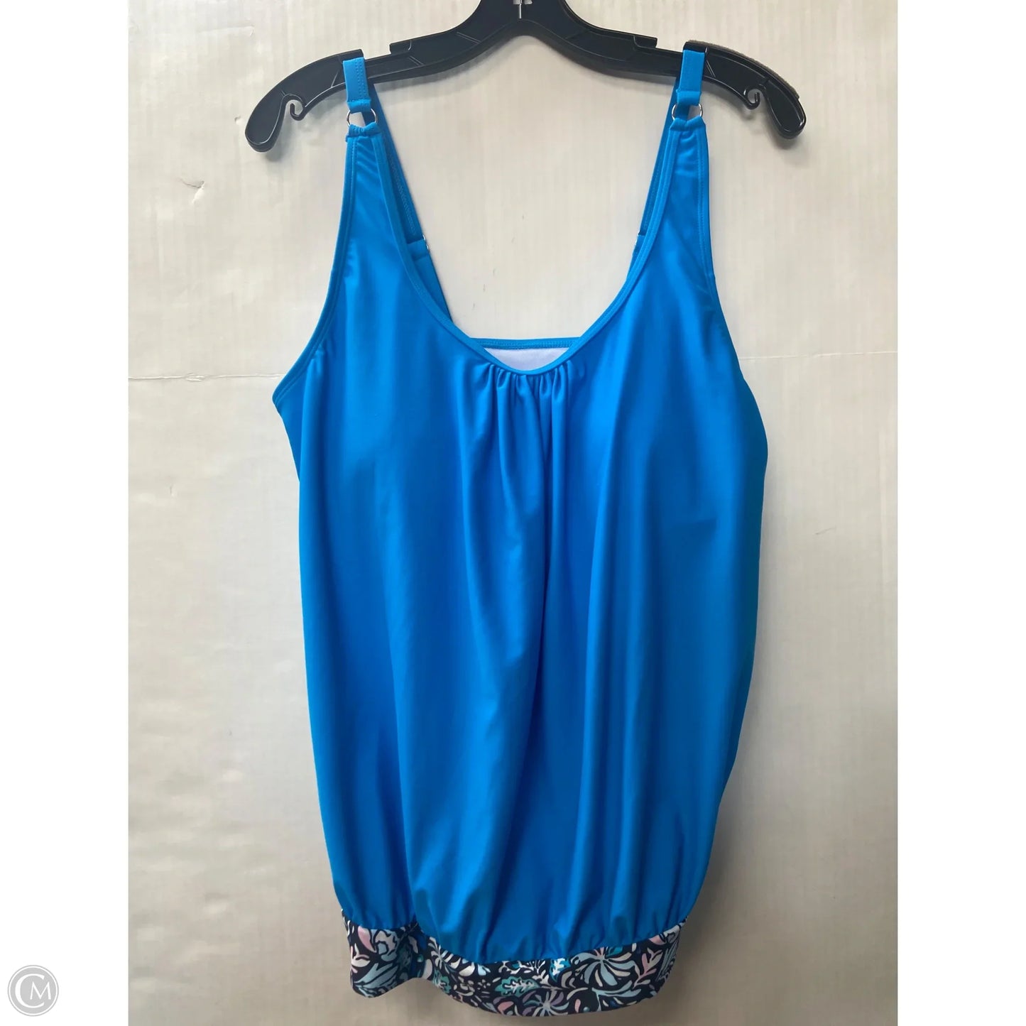 Swimsuit Top By Younique In Blue, Size: L