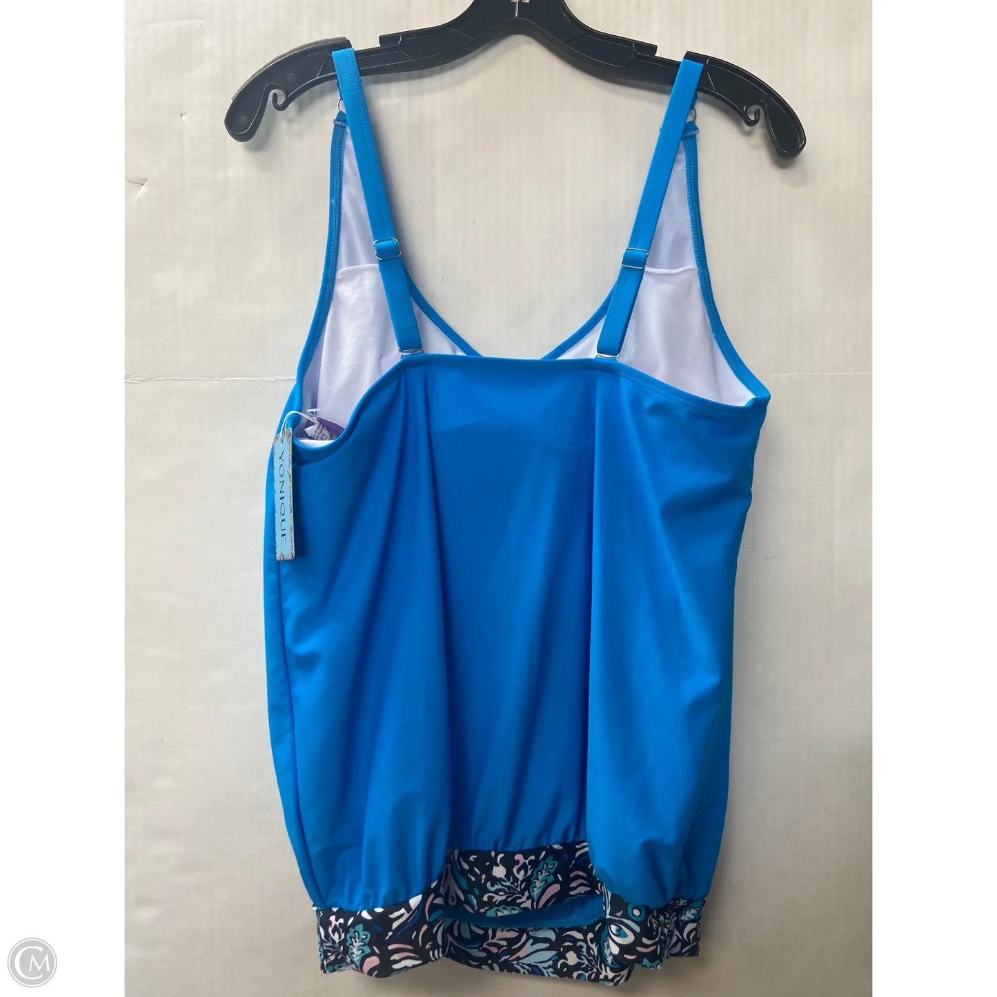 Swimsuit Top By Younique In Blue, Size: L