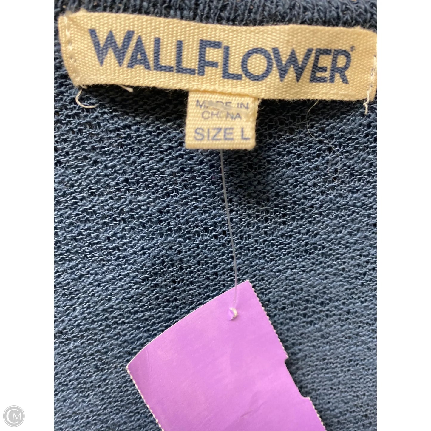 Cardigan By Wallflower In Blue, Size: L