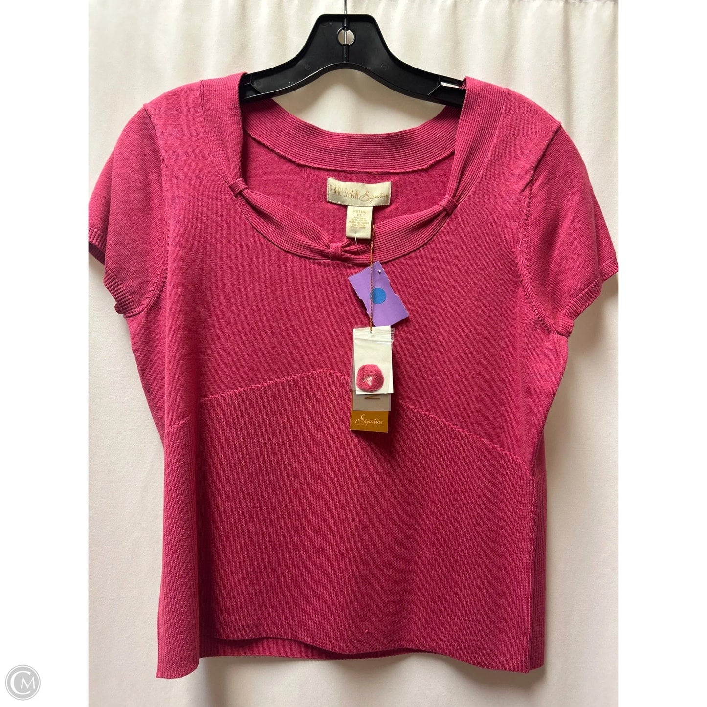 Top Short Sleeve By Clothes Mentor In Pink, Size: Lp