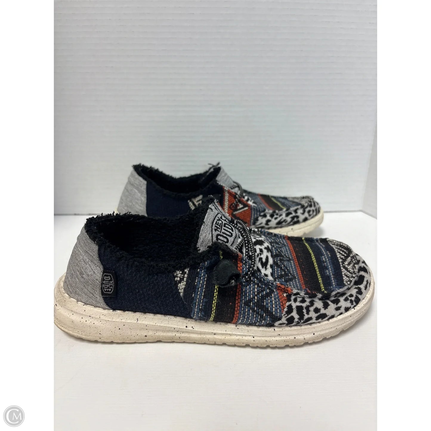 Shoes Flats By Hey Dude In Black, Size: 6