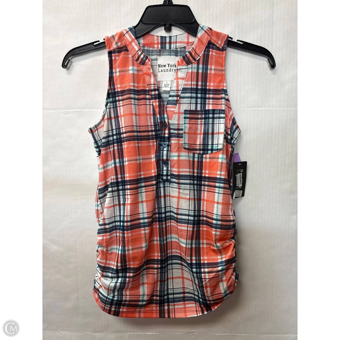 Top Sleeveless By New York Laundry In Orange, Size: S