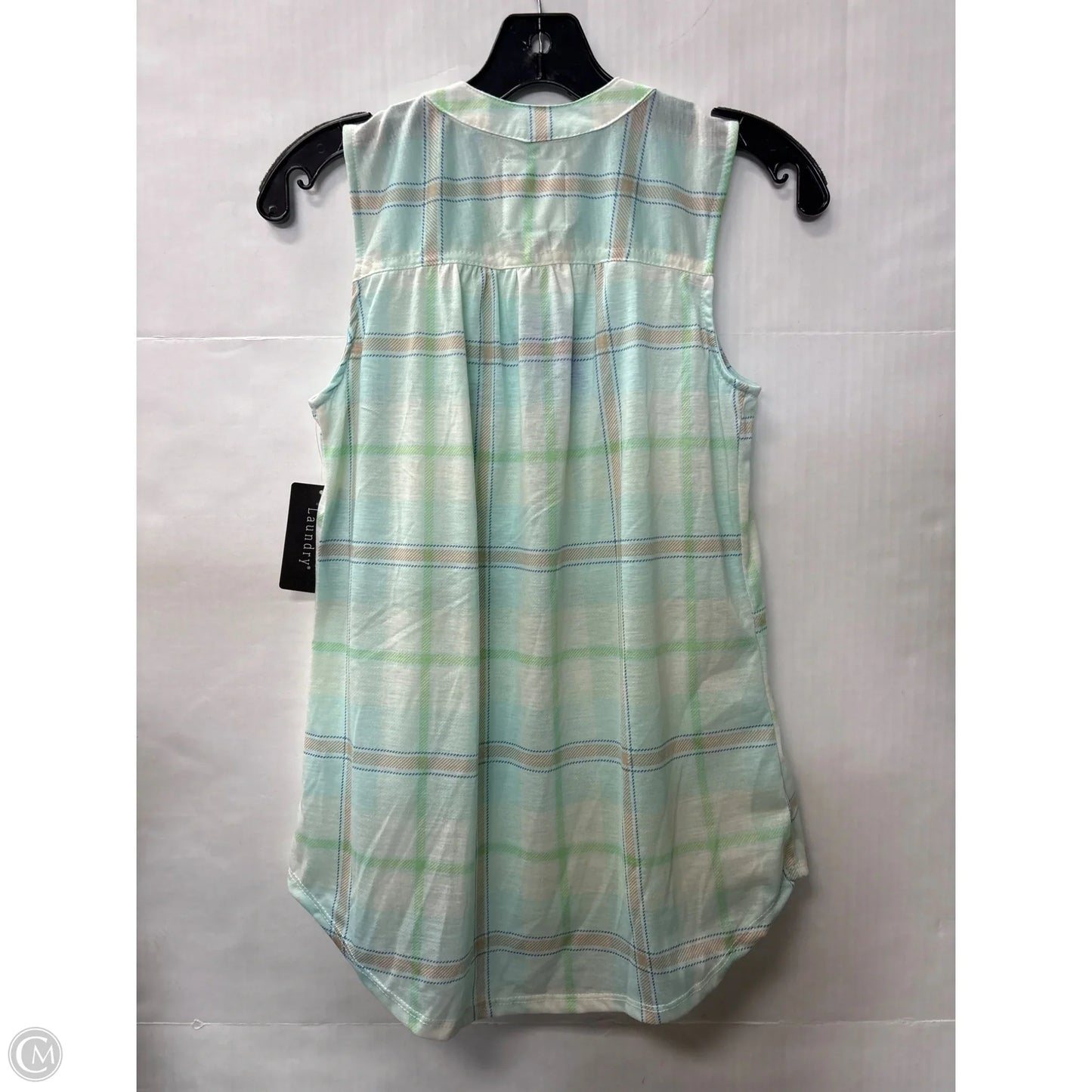 Top Sleeveless By New York Laundry In Green, Size: S