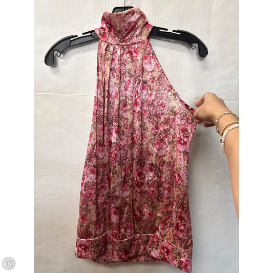 Top Sleeveless By Cocomo In Pink, Size: S