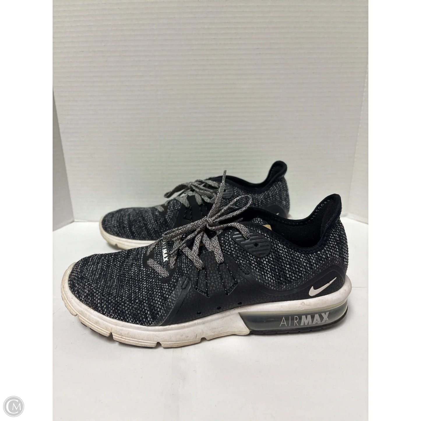 Shoes Athletic By Nike In Black & White, Size: 8