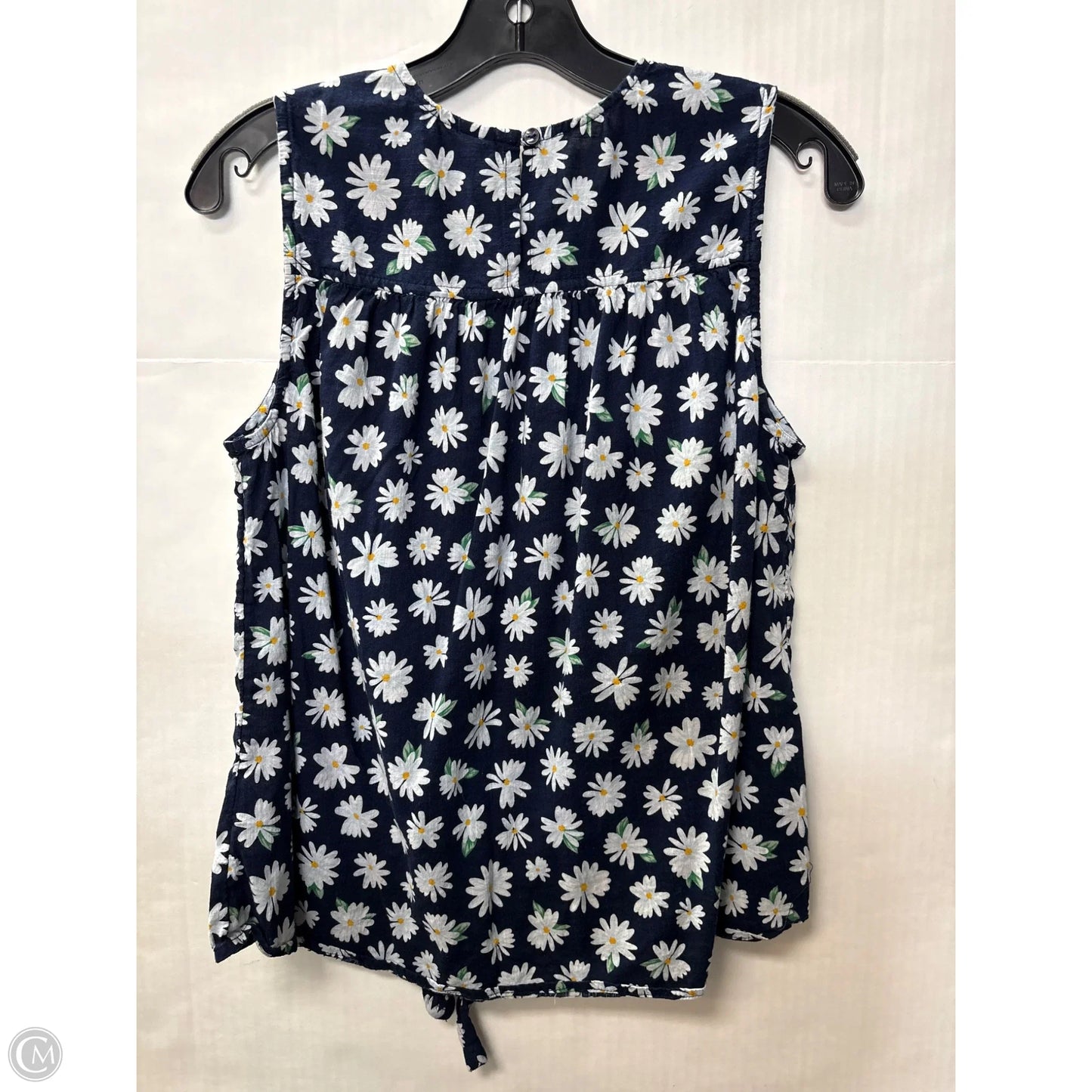Top Sleeveless By Old Navy In Navy, Size: M