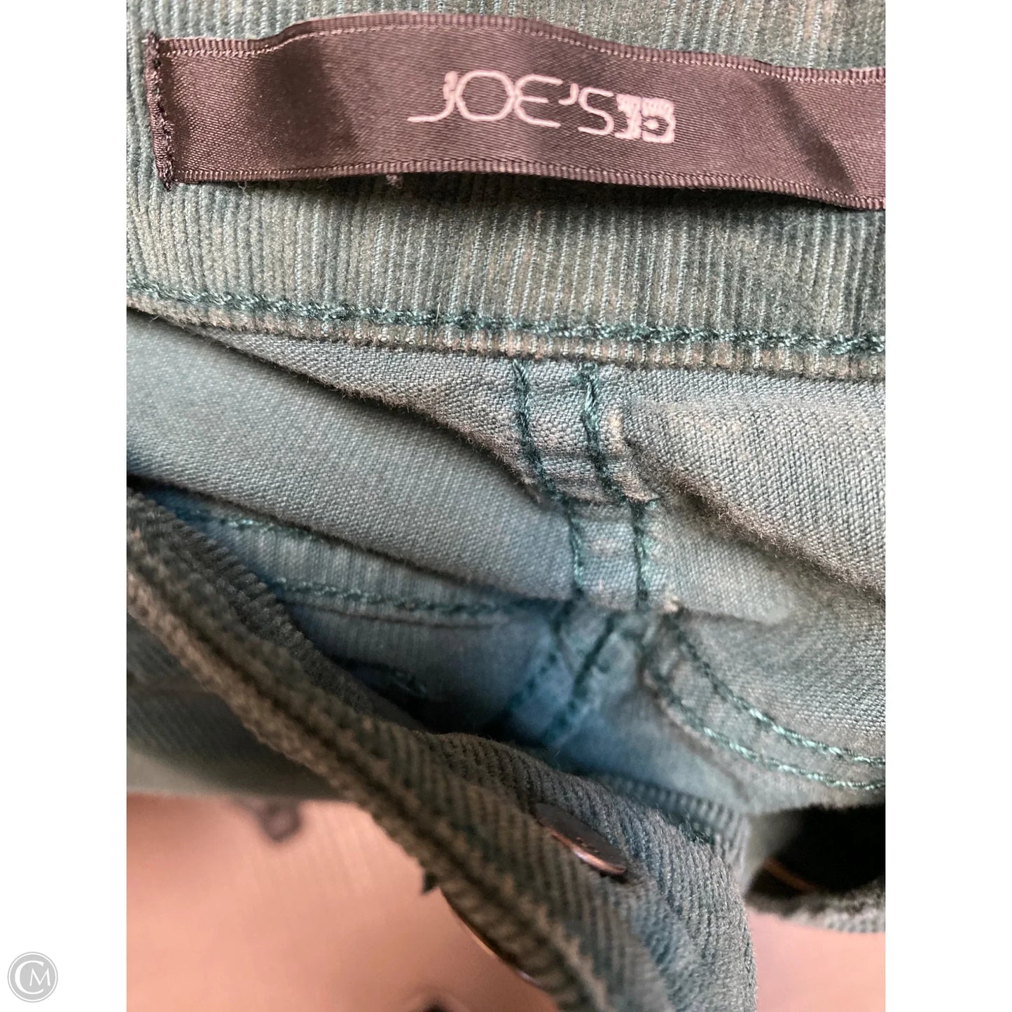 Pants Corduroy By Joes Jeans In Green, Size: 10