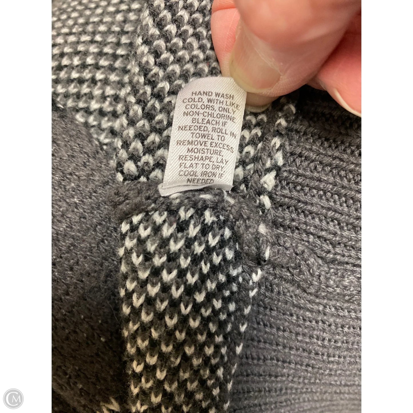 Cardigan By 14th And Union In Black, Size: L