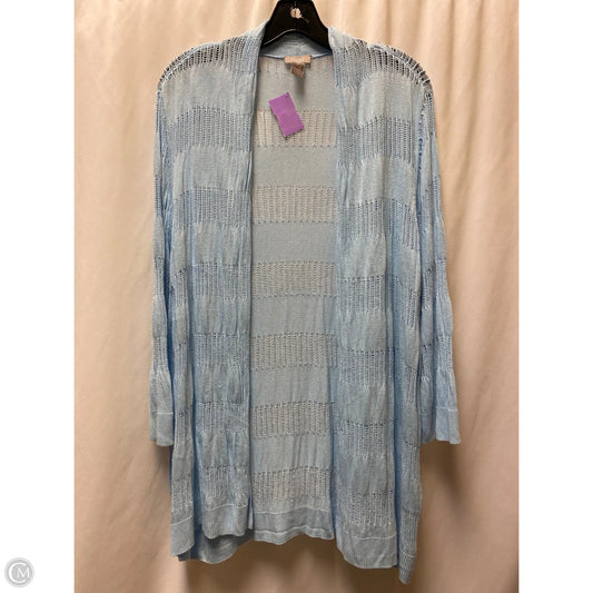 Cardigan By Chicos In Blue, Size: Xl