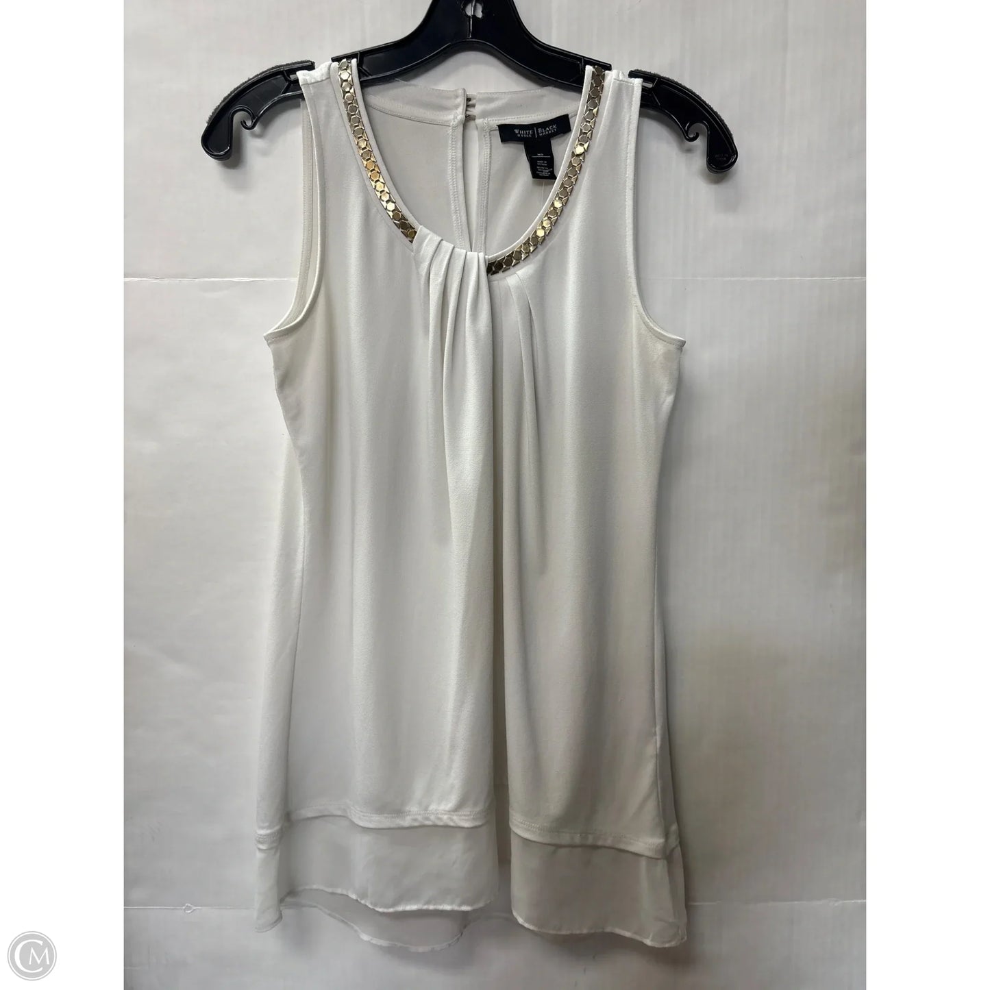 Top Sleeveless By White House Black Market In White, Size: Xs