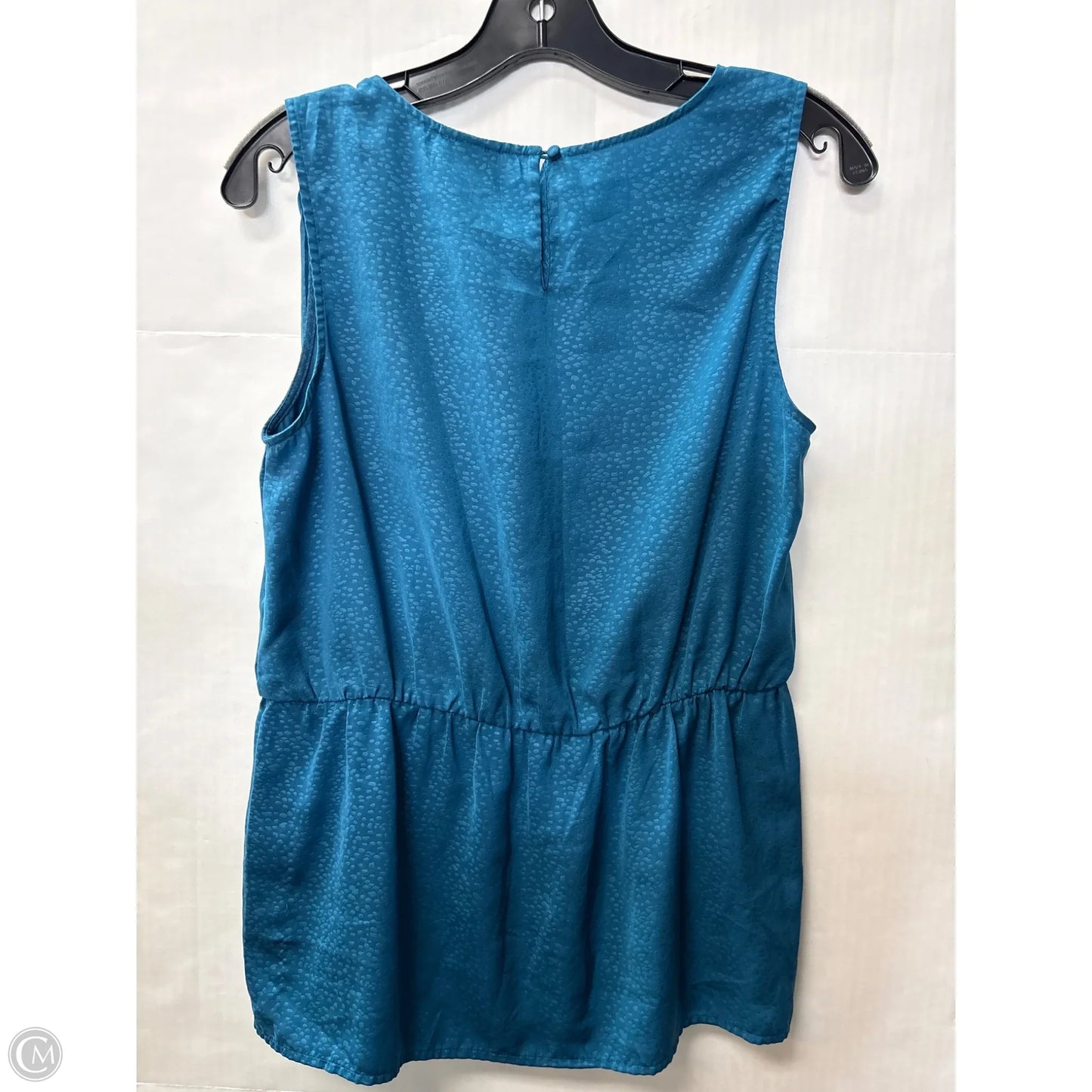 Top Sleeveless By Mossimo In Blue, Size: M