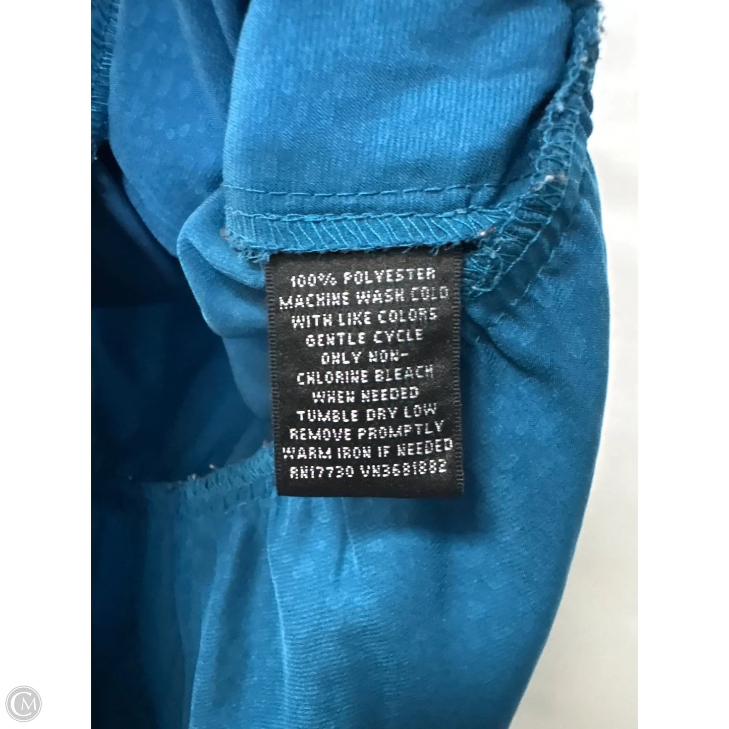 Top Sleeveless By Mossimo In Blue, Size: M