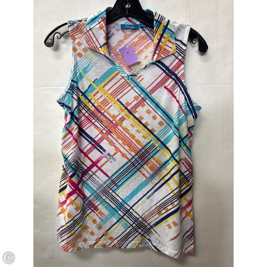 Top Sleeveless By Clothes Mentor In Multi-colored, Size: M
