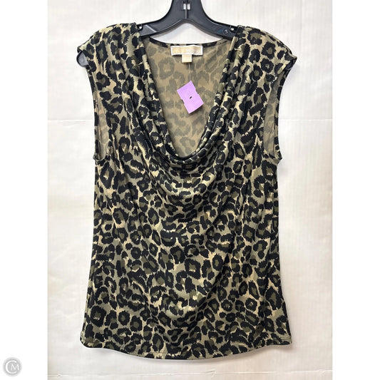 Top Sleeveless By Michael By Michael Kors In Green, Size: L