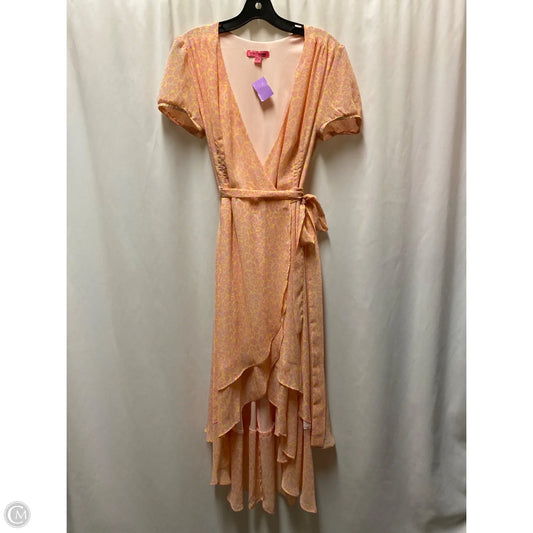 Dress Casual Midi By Betsey Johnson In Pink, Size: S