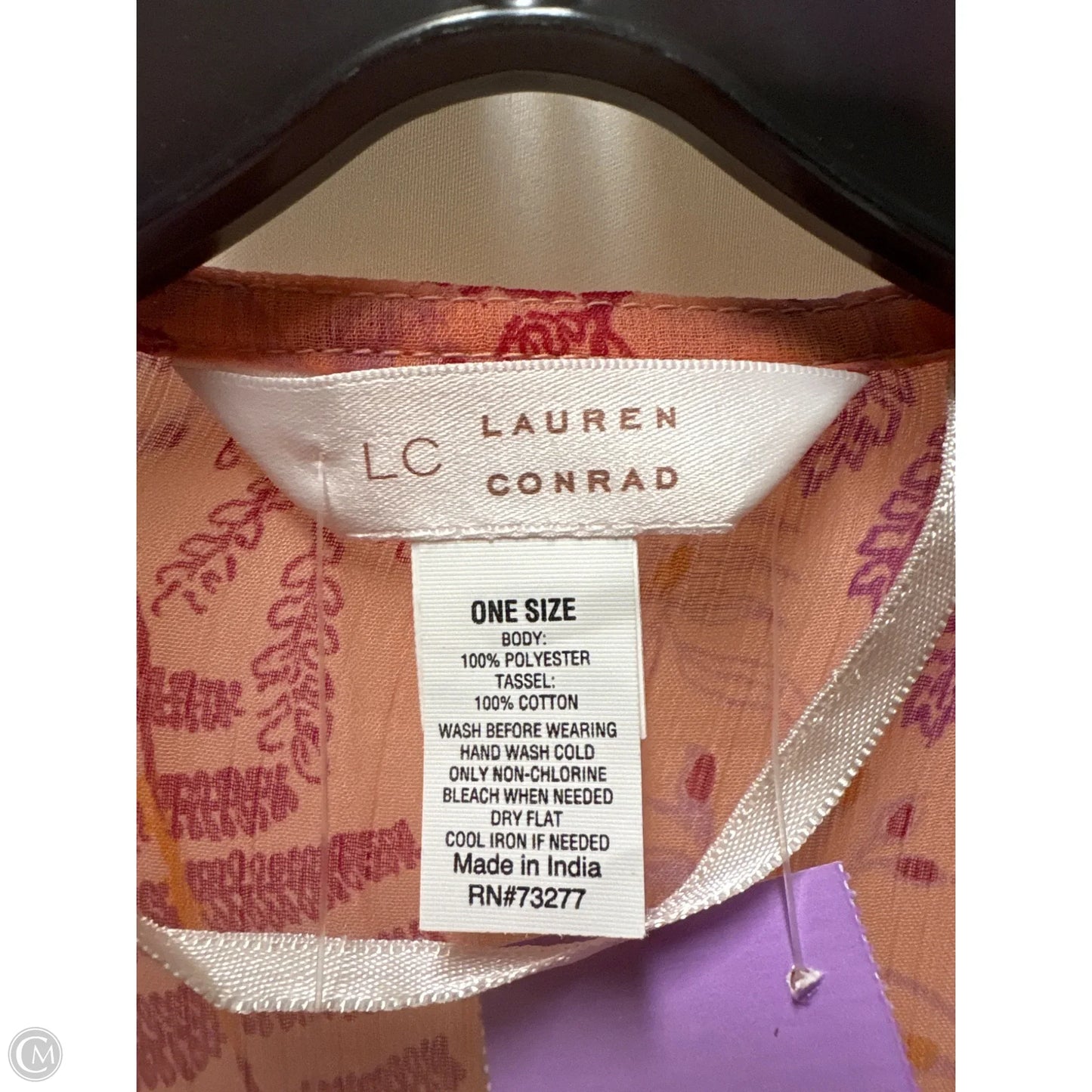 Swimwear Cover-up By Lc Lauren Conrad In Pink, Size: Osfm