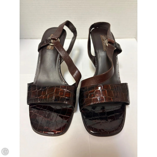Shoes Heels Block By Brighton In Brown, Size: 10
