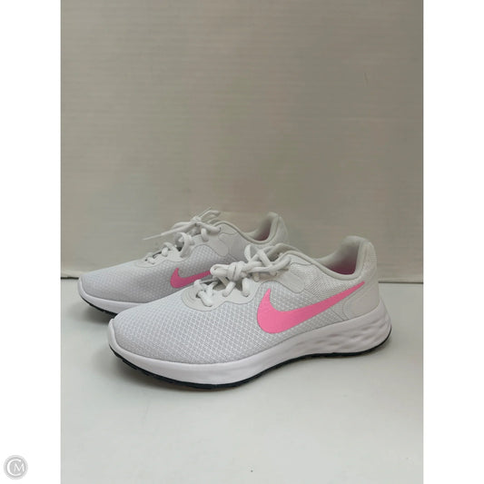 Shoes Athletic By Nike In White, Size: 7
