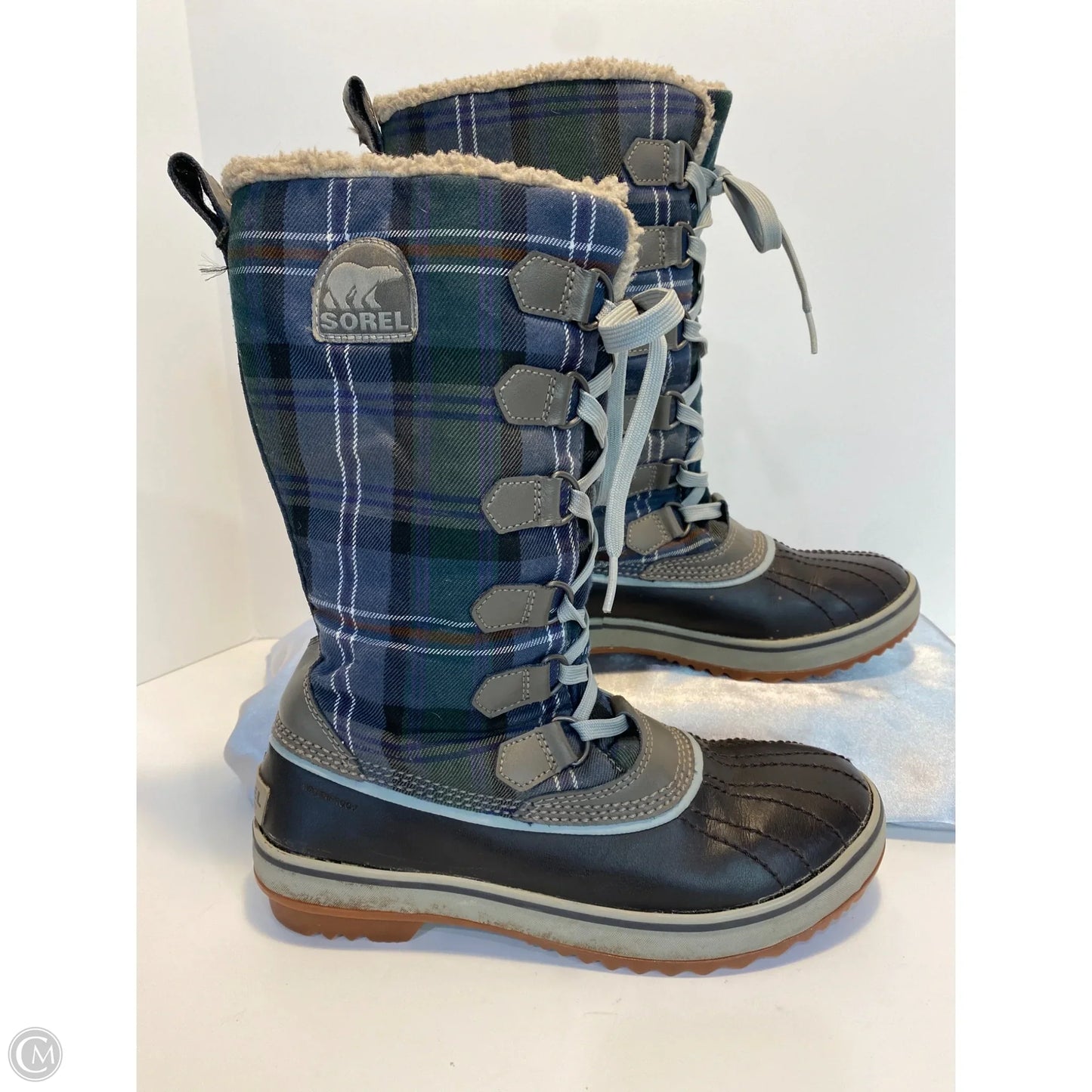 Boots Rain By Sorel In Blue, Size: 7.5