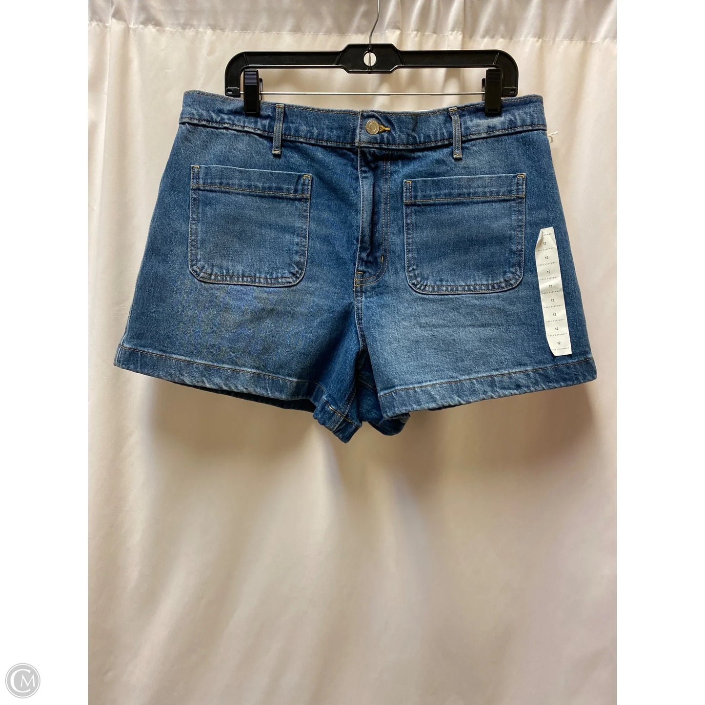 Shorts By Free Assembly In Blue Denim, Size: 12