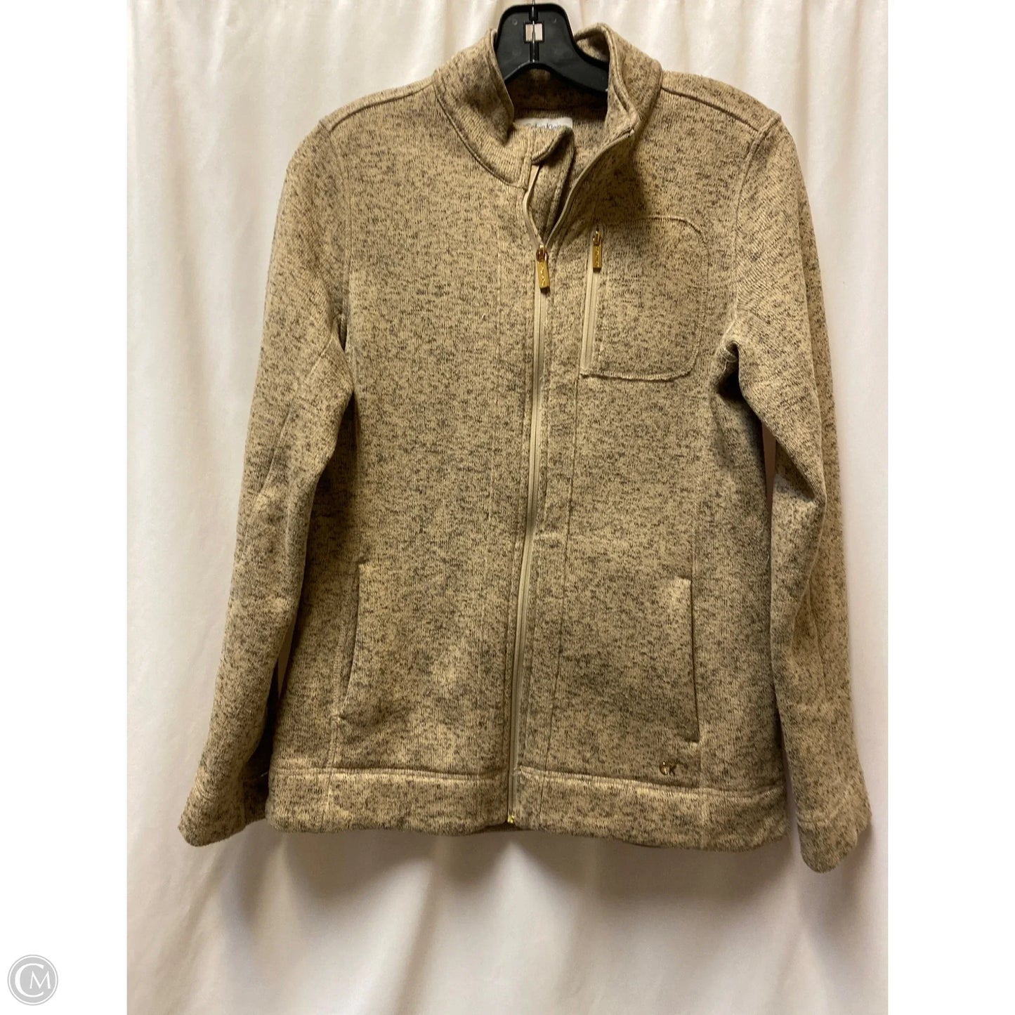 Jacket Other By Calvin Klein In Tan, Size: S