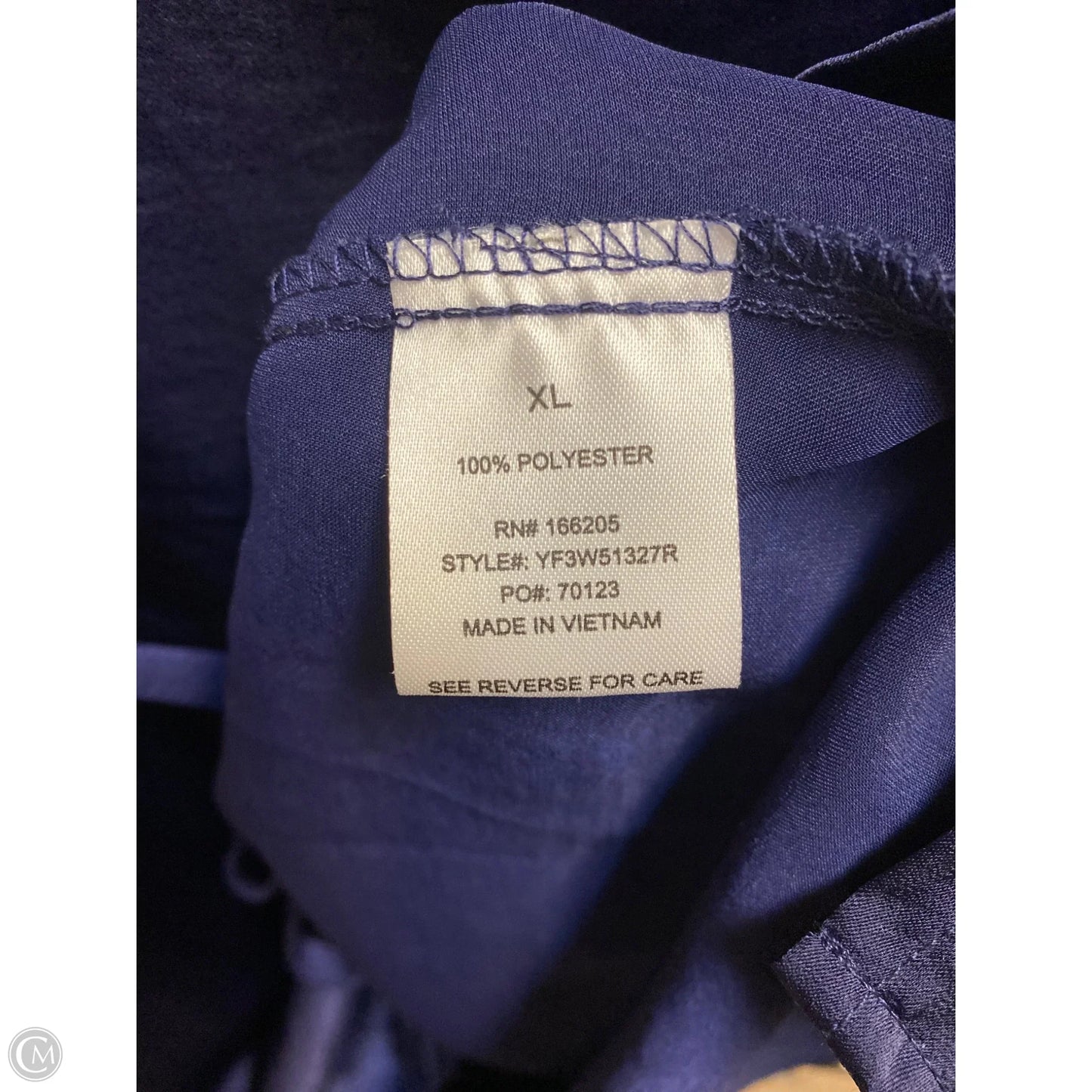 Dress Casual Midi By Lucky Brand In Purple, Size: Xl