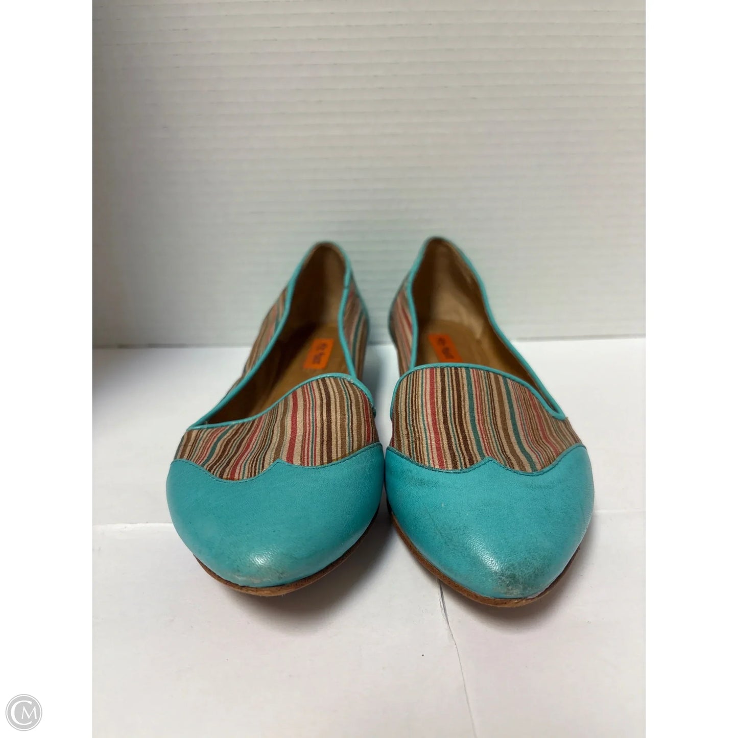 Shoes Flats By Miz Mooz In Teal, Size: 7