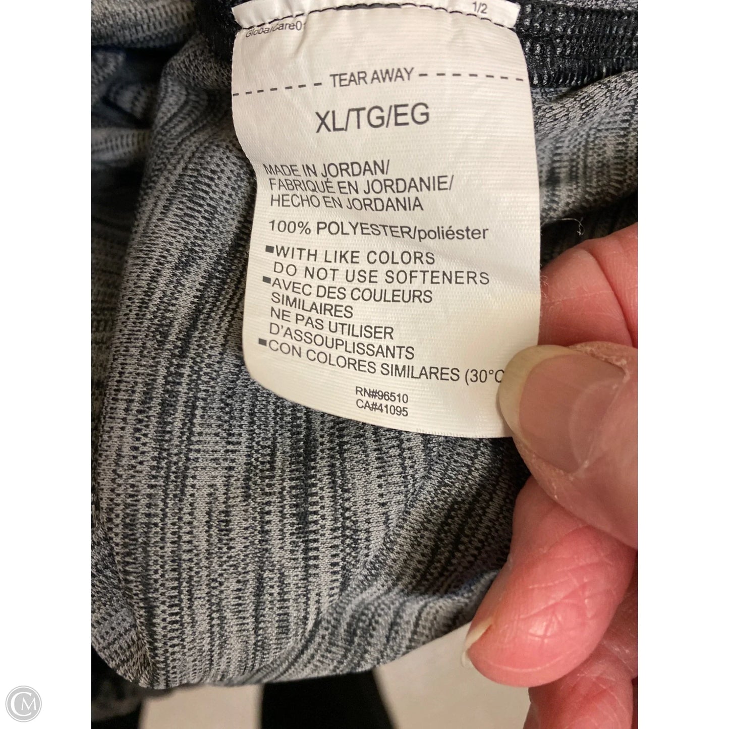 Sweatshirt Hoodie By Under Armour In Grey, Size: Xl