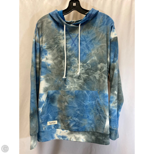 Top Long Sleeve By Simply Southern In Blue, Size: L