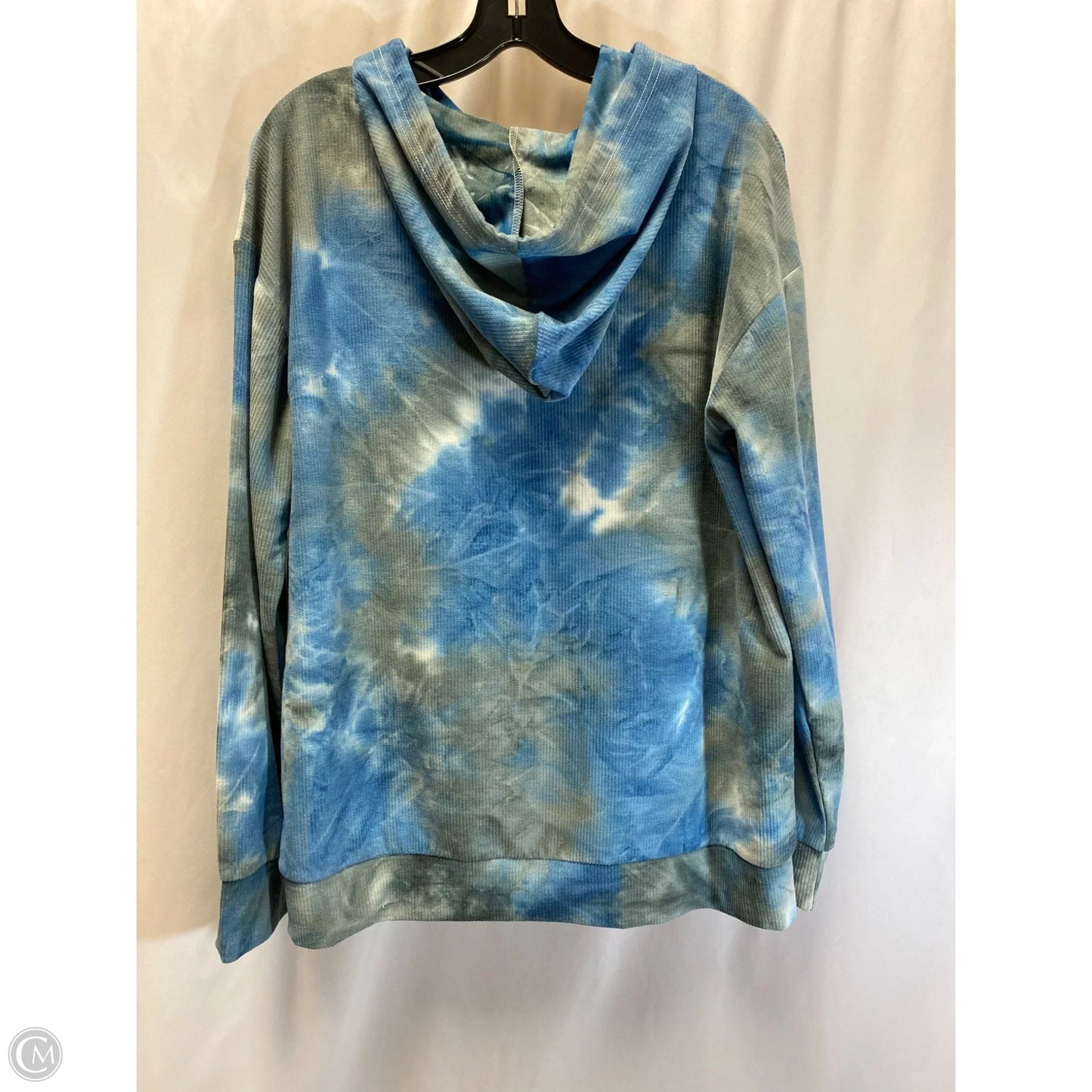 Top Long Sleeve By Simply Southern In Blue, Size: L