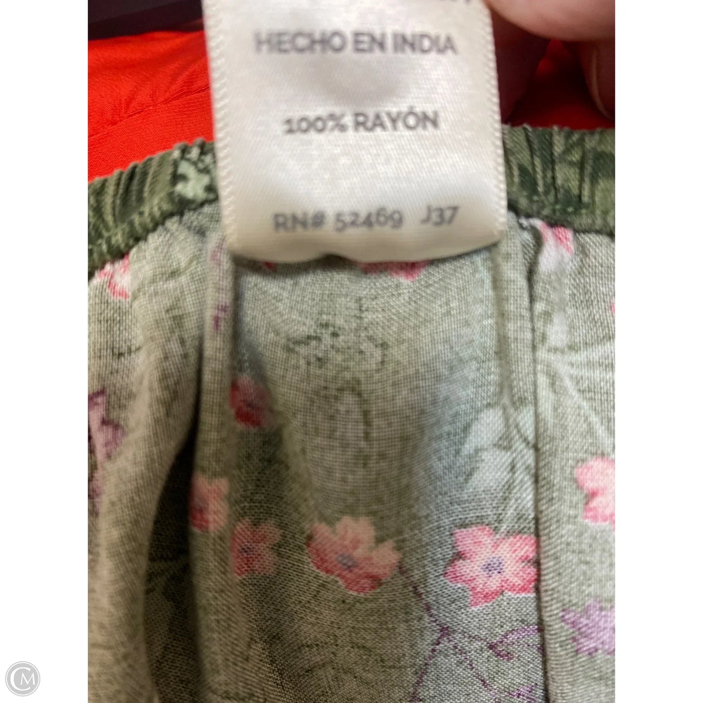 Top Long Sleeve By Terra & Sky In Green, Size: 2x