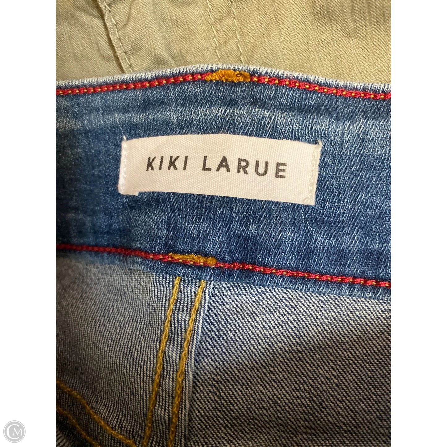 Shorts By Clothes Mentor In Blue Denim, Size: 16