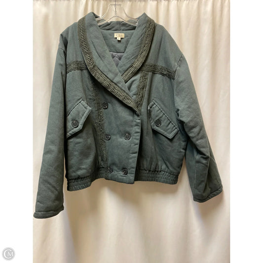 Coat Other By Pol In Aqua, Size: L