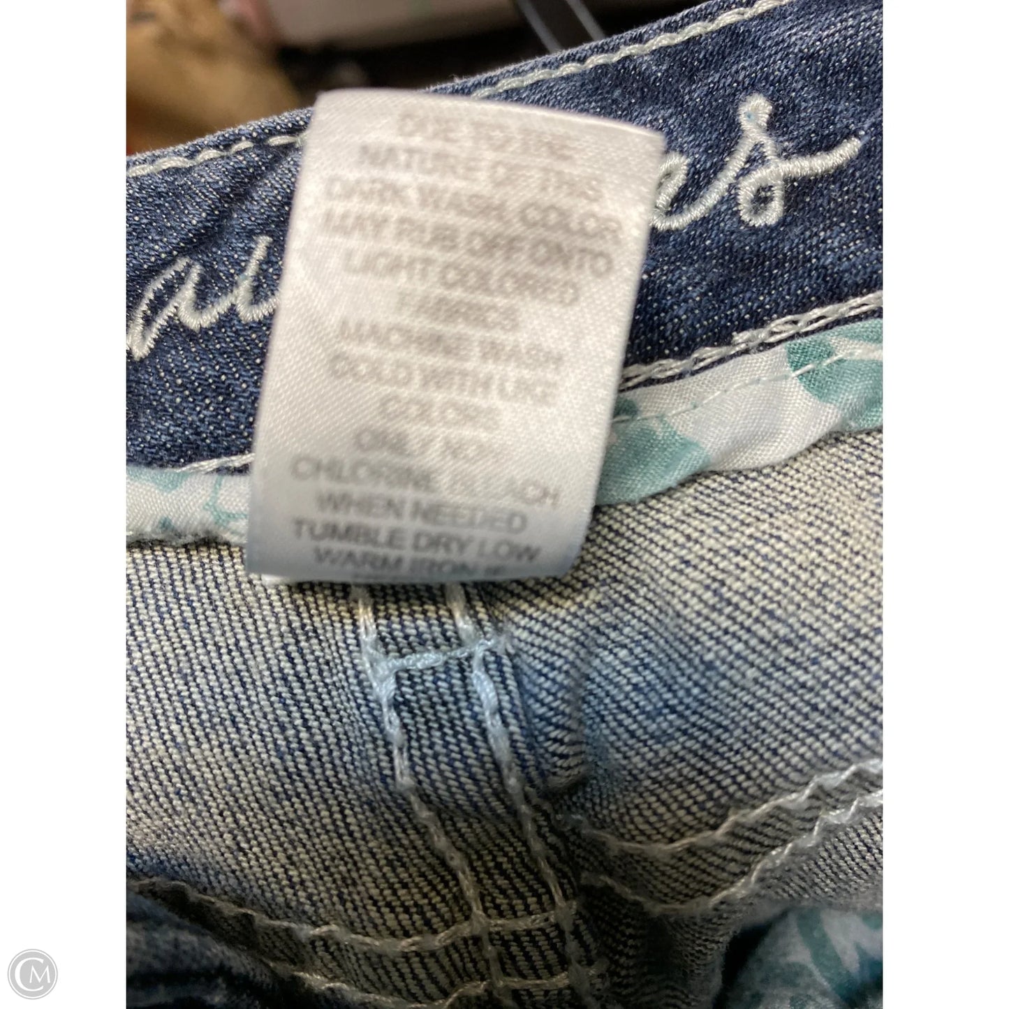 Jeans Straight By Maurices In Blue Denim, Size: 12