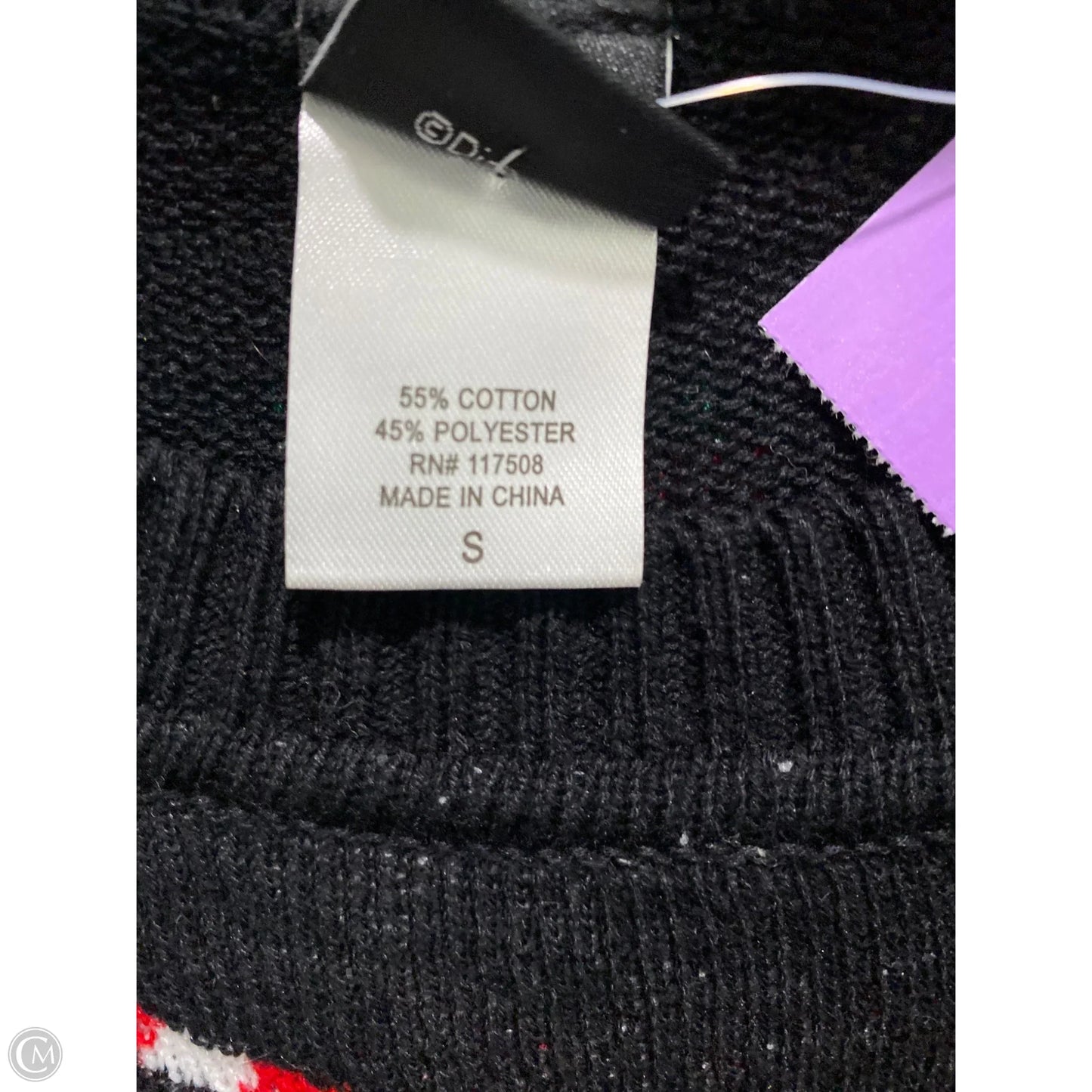 Sweater By Disney Store In Black, Size: S