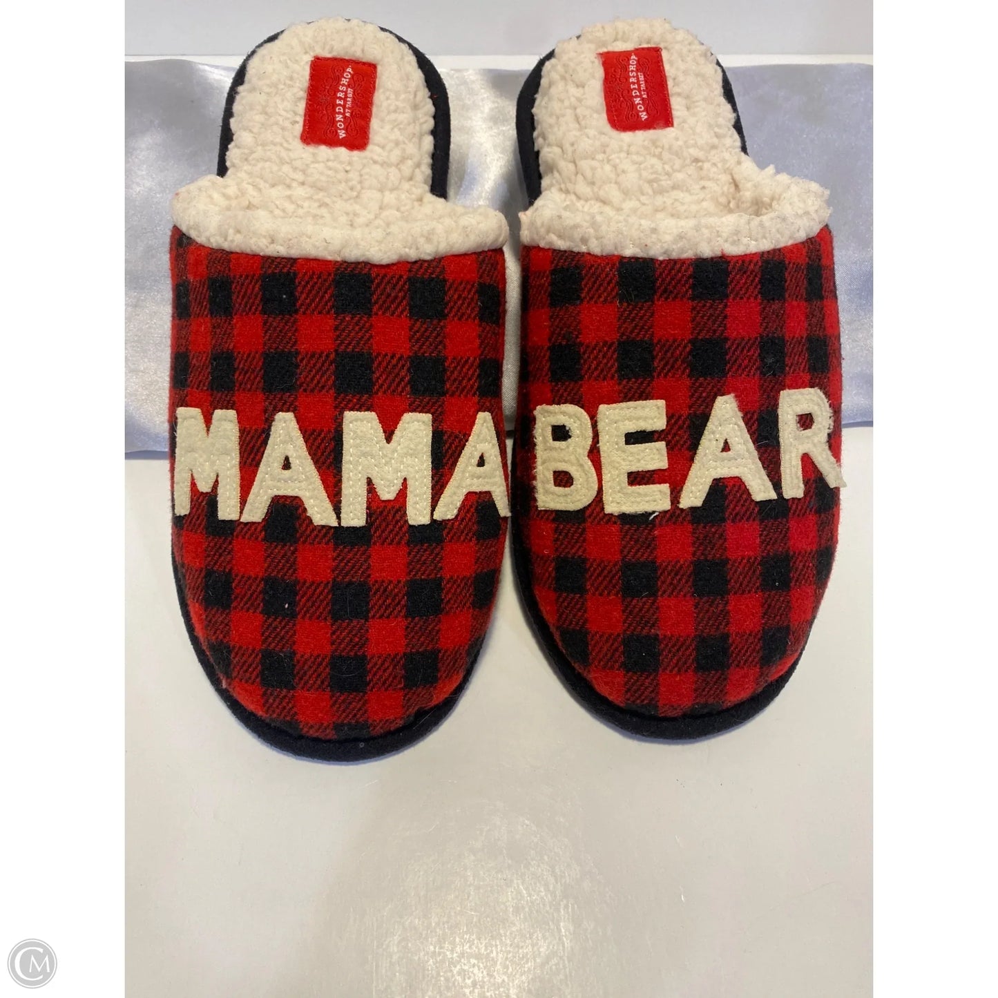 Slippers By Clothes Mentor In Red