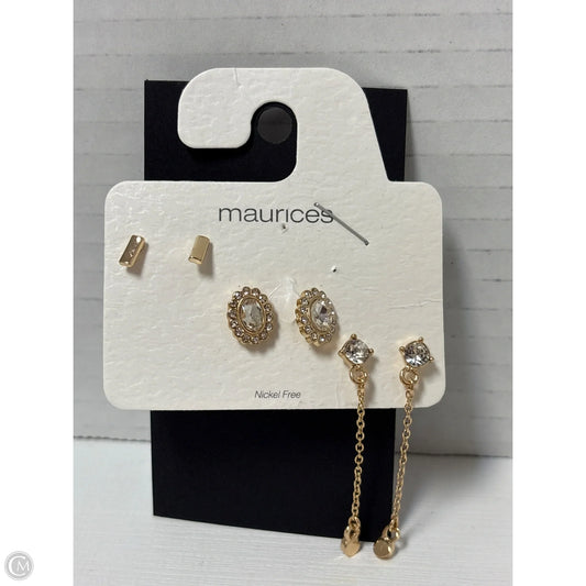 Earrings Other By Maurices, Size: 03 Piece Set