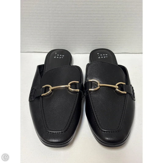 Shoes Flats By A New Day In Black, Size: 7