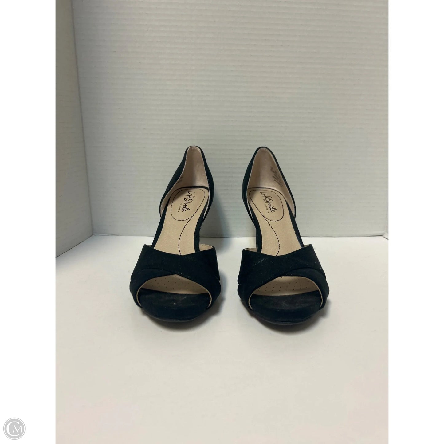 Shoes Heels Kitten By Life Stride In Black, Size: 8.5