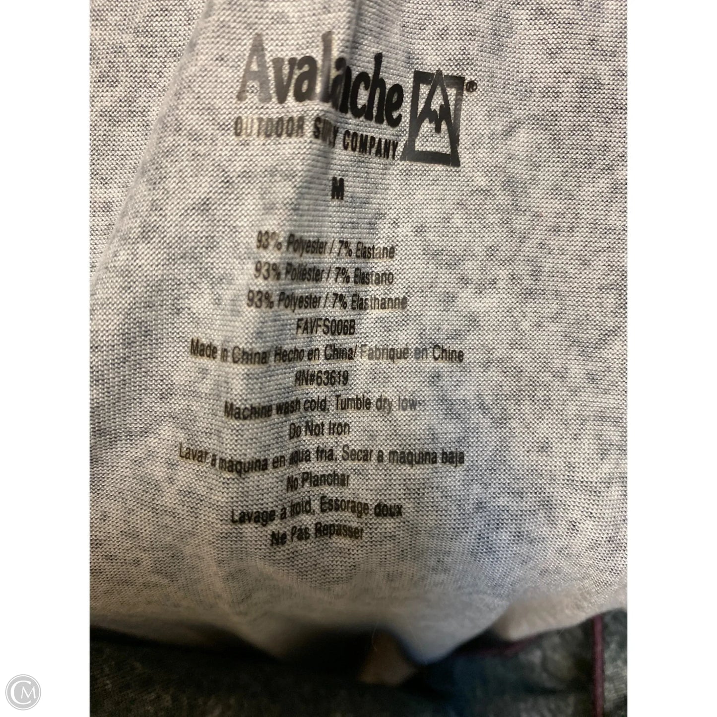 Pajamas 2pc By Avalanche In Grey, Size: M