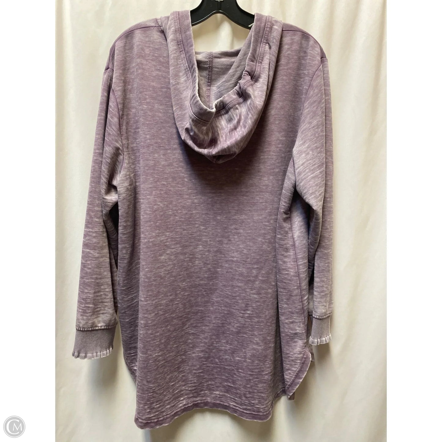 Top Long Sleeve By Jane And Delancey In Purple, Size: 1x