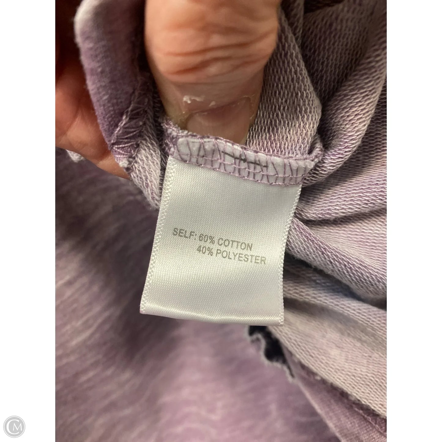 Top Long Sleeve By Jane And Delancey In Purple, Size: 1x