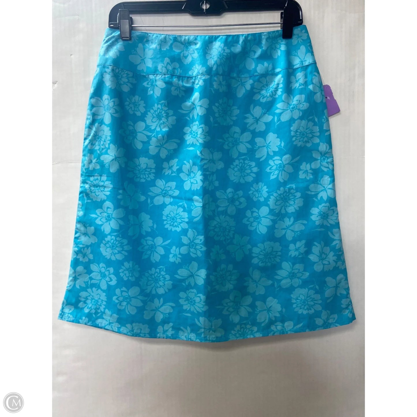 Skirt Midi By Casual Corner In Blue, Size: 8p